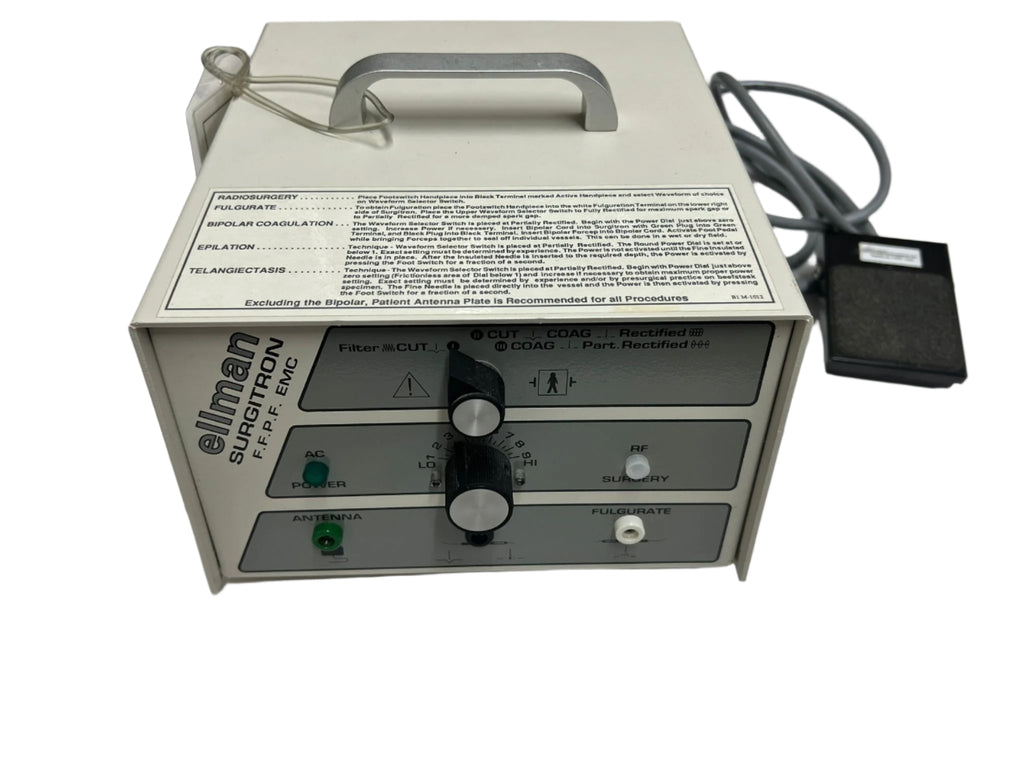 Ellman Surgitron FFPF EMC Electrosurgical Unit – Apexx