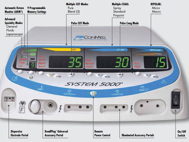 ConMed System 5000 Electrosurgical Unit